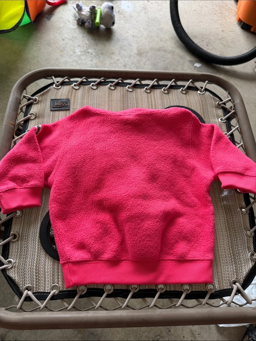GAP Bright Pink Fleece Hoodie for Kids